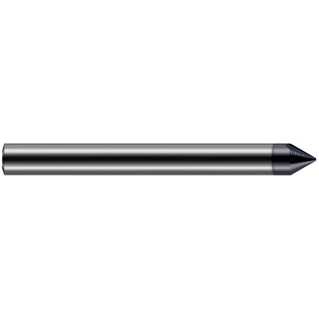 HARVEY TOOL Mini Drill-Spotting Drill .0620" (1/16) Drill DIAx.0930" (3/32) Flute L, 90° Carbide 817516-C6